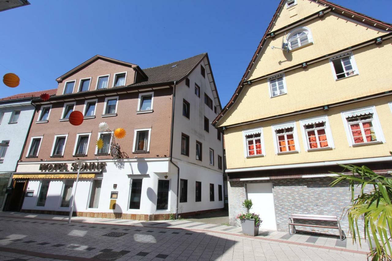 Hotel Sonne Bad Wildbad Exteriör bild